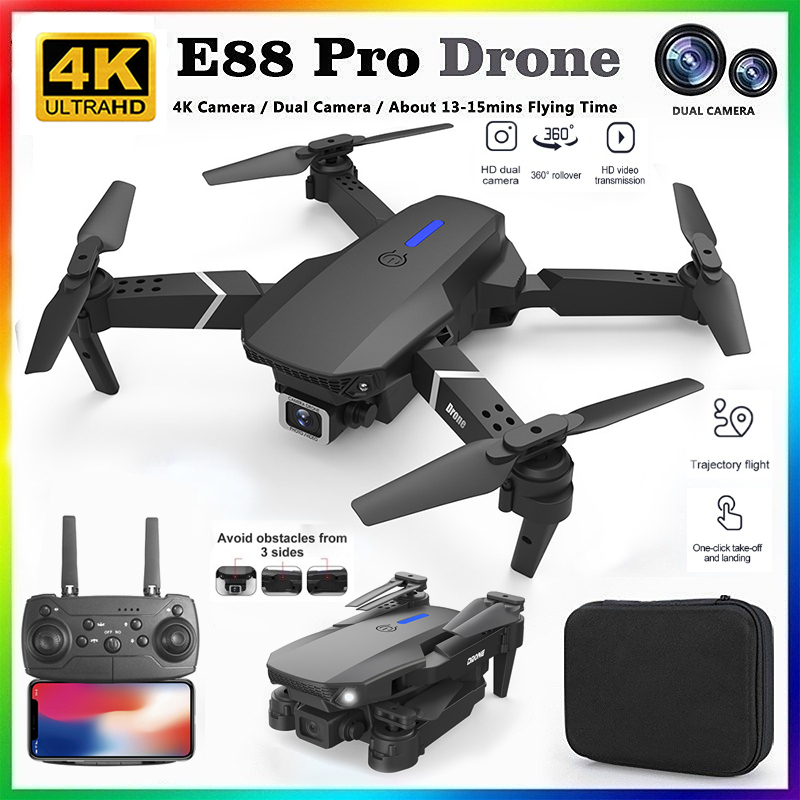 Rc Hobby Grade Helicopter - 2026 YENİ E88 Profesyonel HD 4K