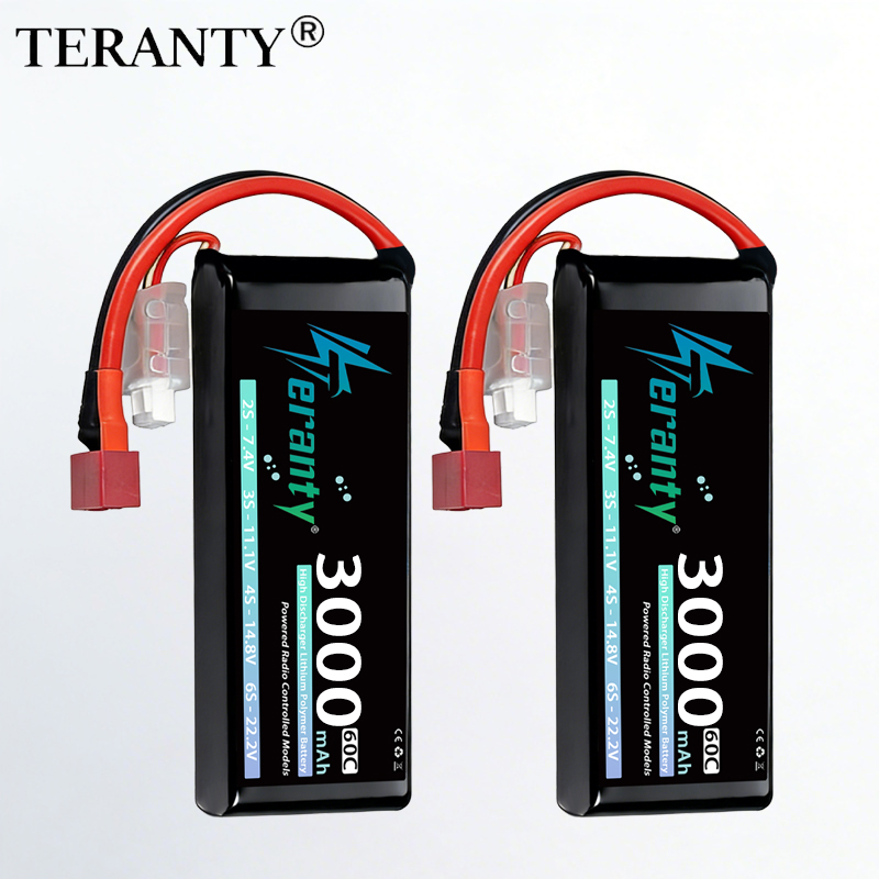 Rc Hobby Drone - TERANTY 2S 3000mAh Lipo Pil 7.4V