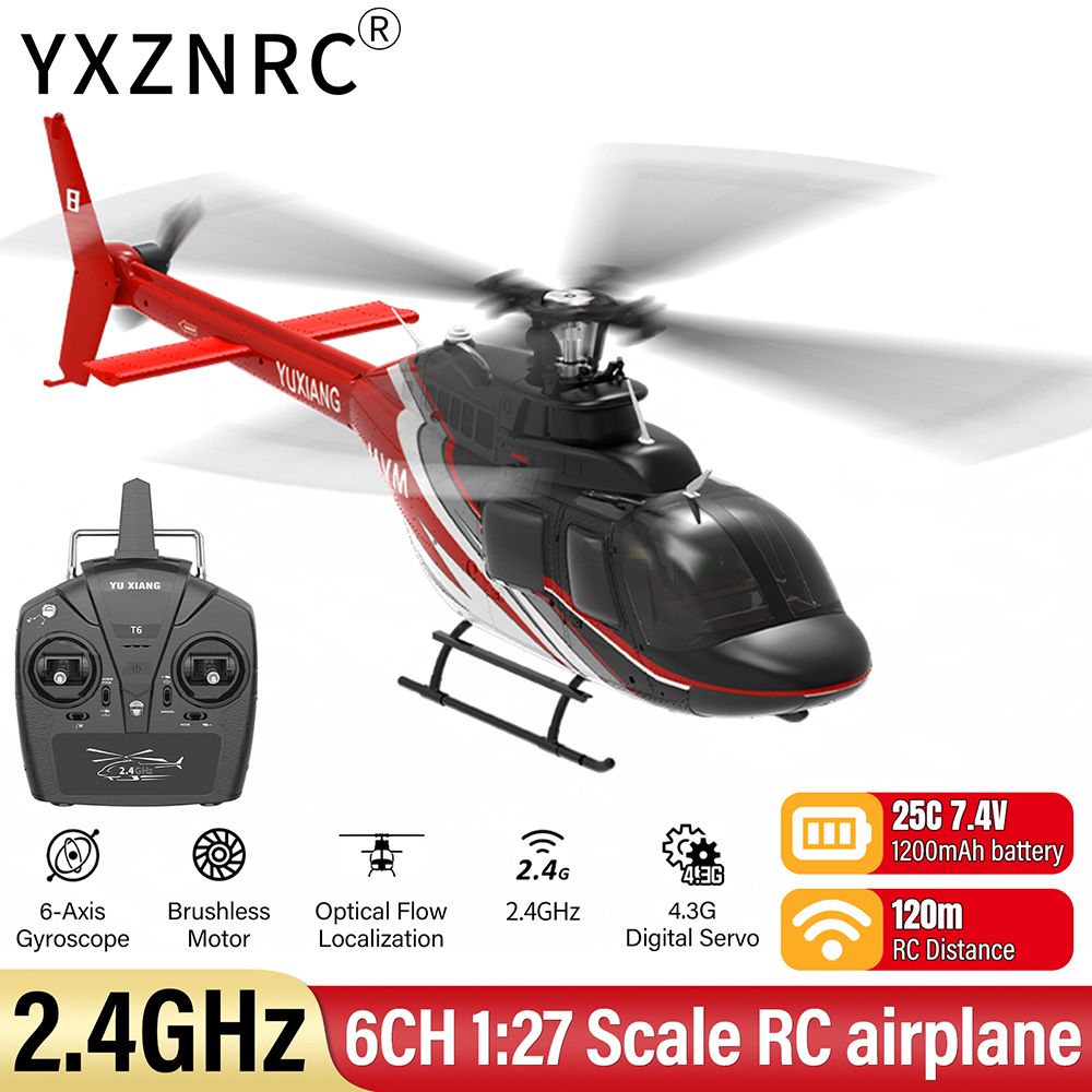 Rc Hobby Grade Helicopter - YU XIANG RC Uçak 2.4G 6CH