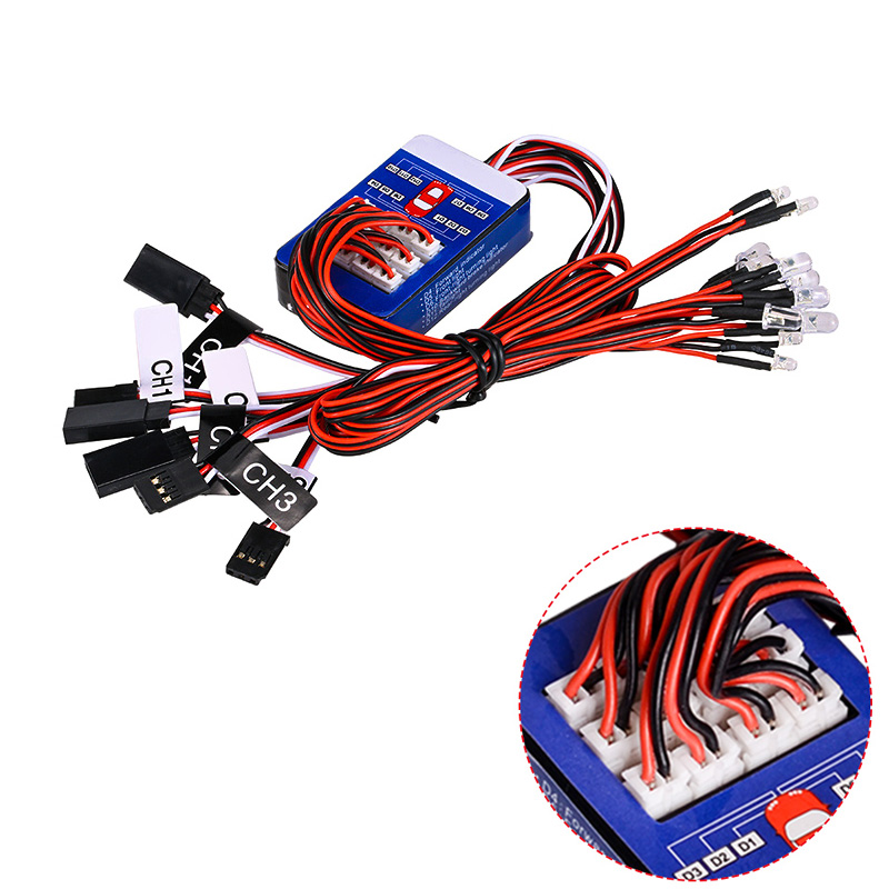 Rc Hobby Kit - Rc 12 LED Aydınlatma Sistemi Kiti