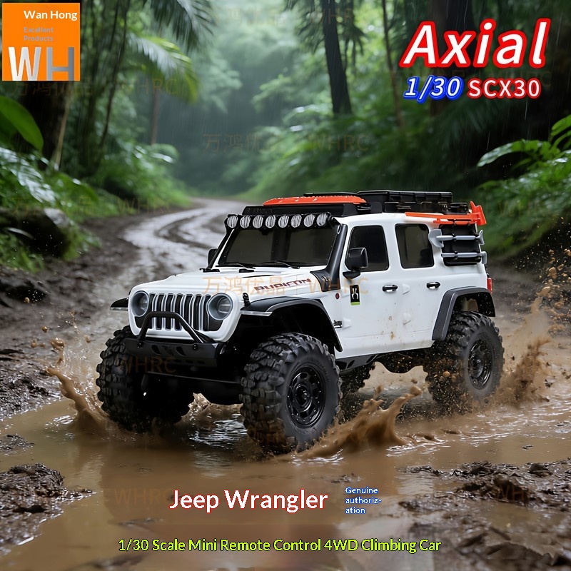 Rc Jeep Hobby - Eksenel 1/30 Ölçekli SCX30 Jeep Wrangler