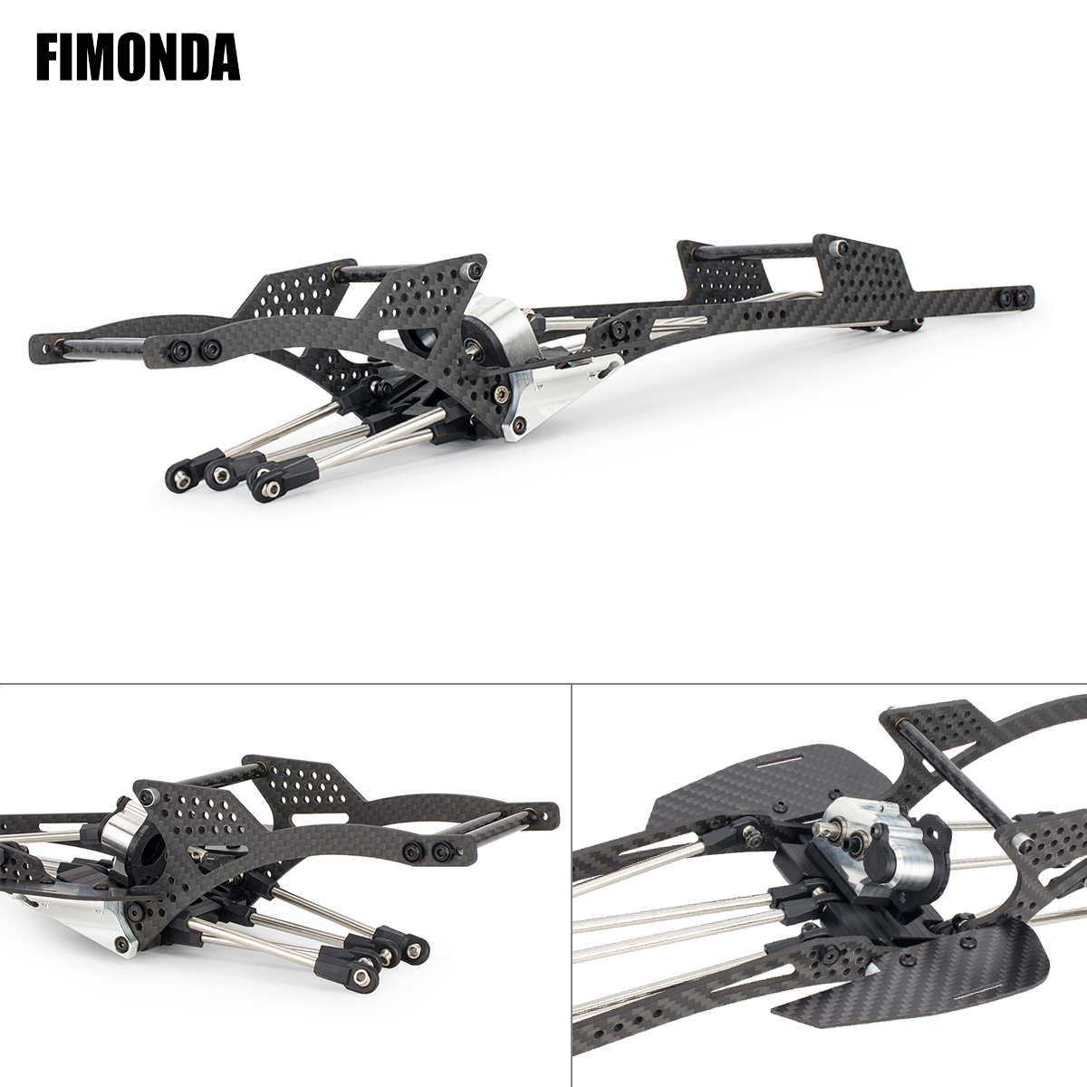 Rc Hobby Kit - 1/10 RC Paletli SCX10 Capra için