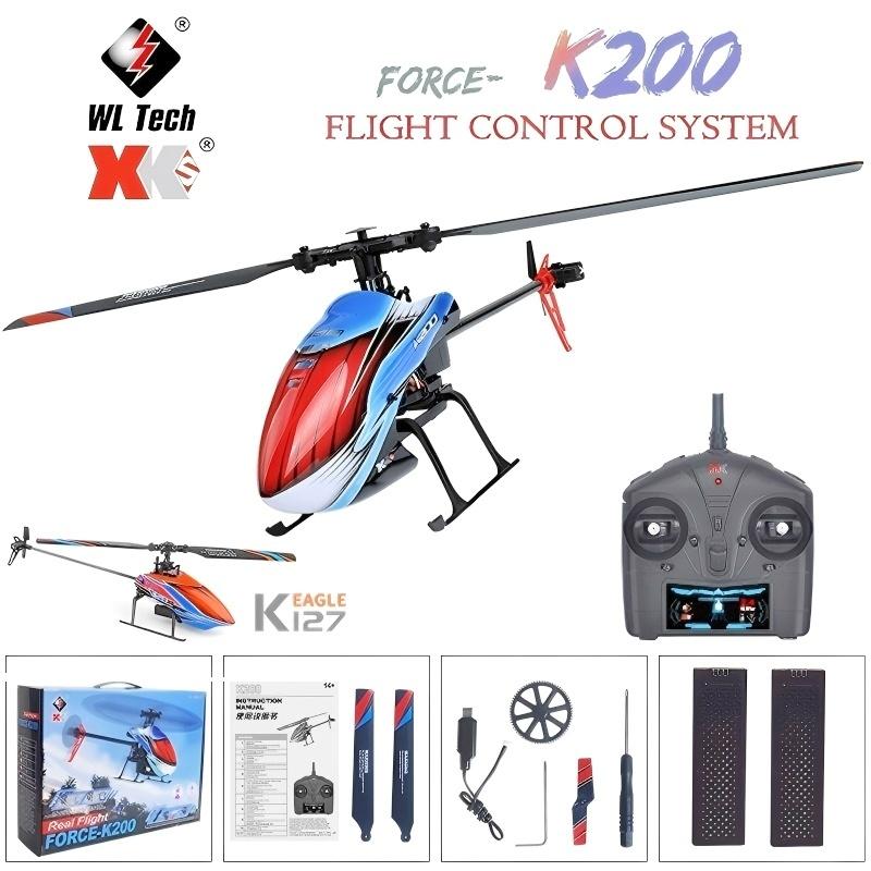 Rc Hobby Grade Helicopter - WLtoys RC Helikopterler K200 K127 2.4