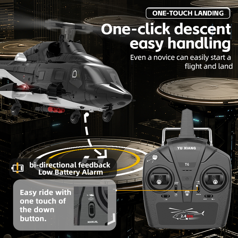 2026 Yeni YUXIANG F02 Optik Ak - Rc Hobby Helicopter incelemesi ve fiyatı