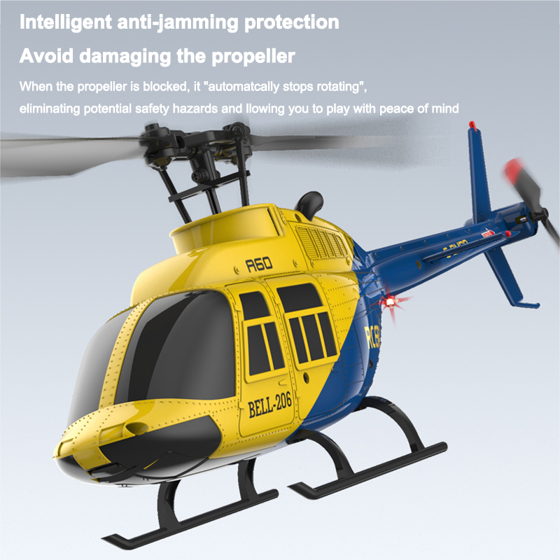 A60 RC Helikopter 2.4G 6 Eksen - Rc Hobby Grade Helicopter incelemesi ve fiyatı