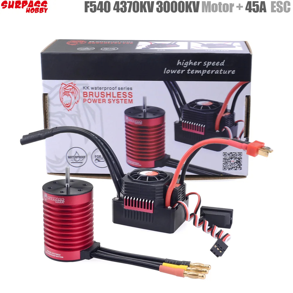 Aşmak hobi KK su geçirmez Comb - Rc Hobby Motors incelemesi ve fiyatı