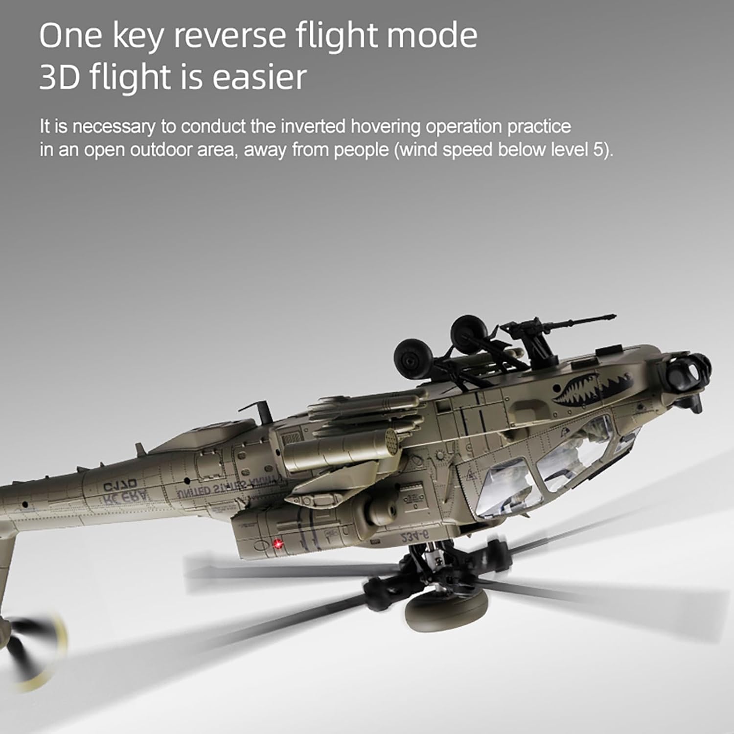 310MM 6CH C170 AH-64D Uzaktan  - Rc Hobby Grade Helicopter incelemesi ve fiyatı