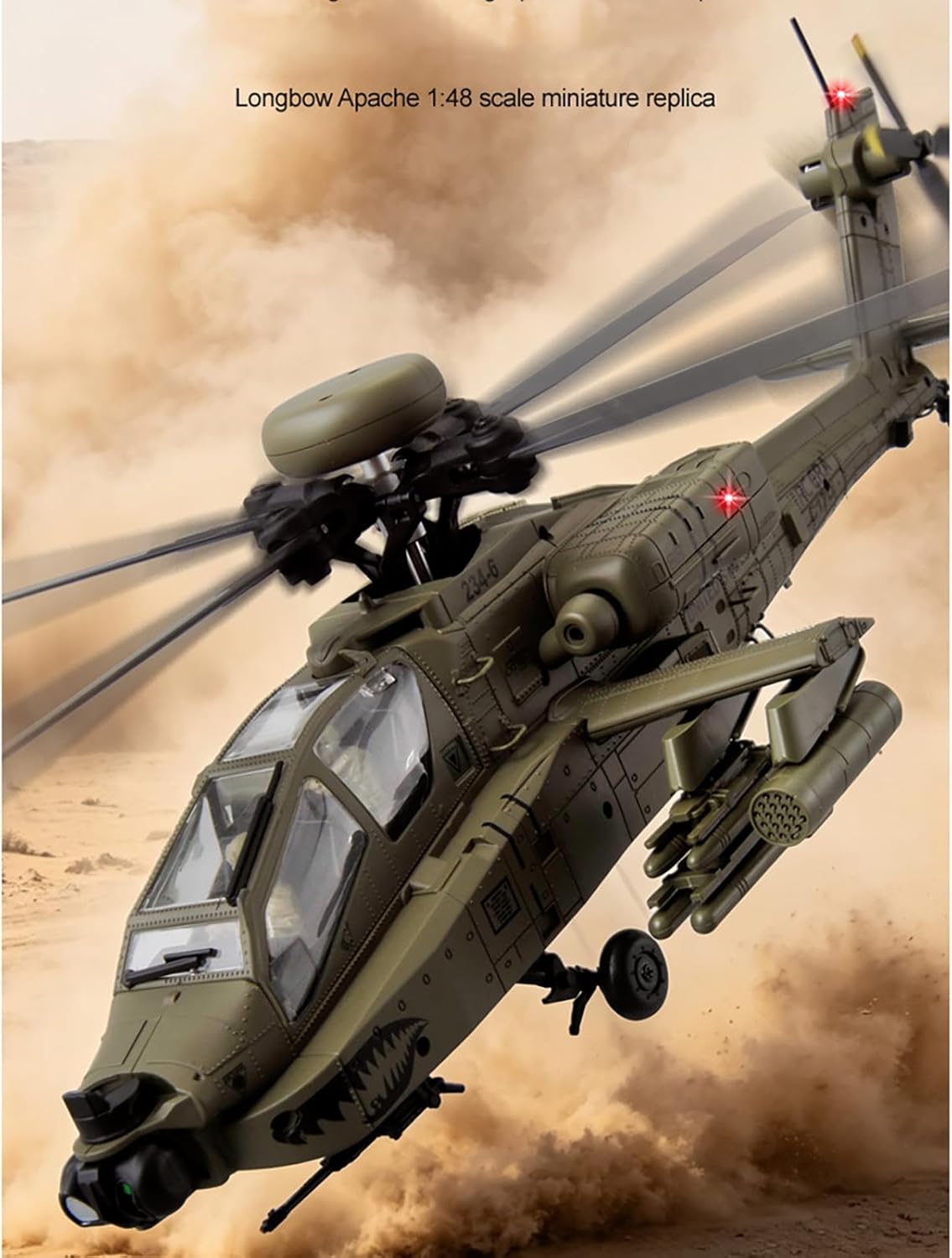 310MM 6CH C170 AH-64D Uzaktan  - Rc Hobby Grade Helicopter incelemesi ve fiyatı