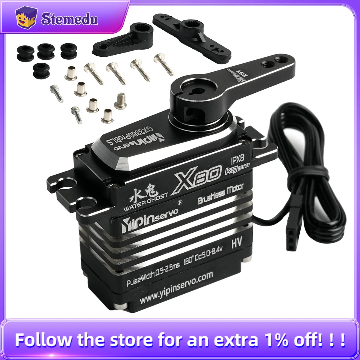 80 KG Dijital Servo Motor Tüm  - Rc Hobby Motors incelemesi ve fiyatı