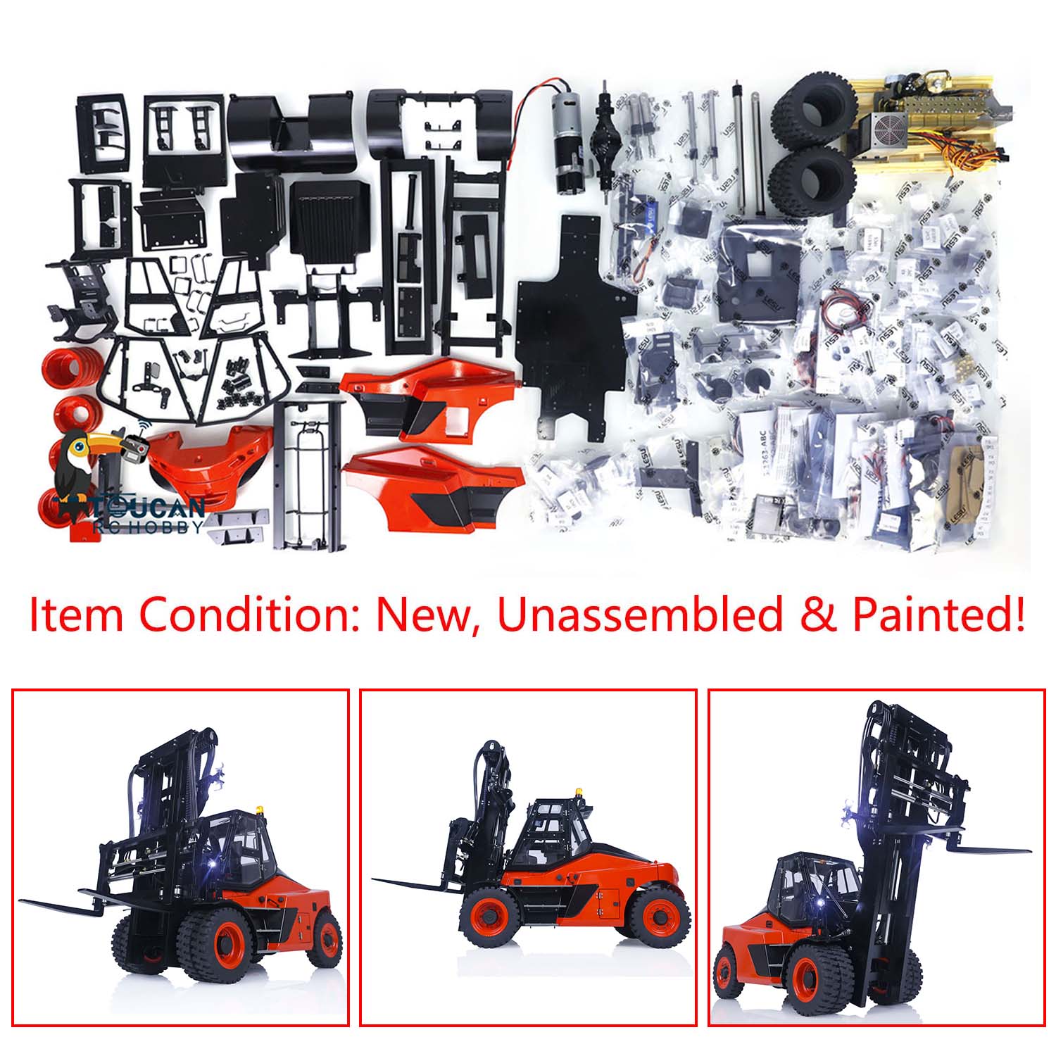 1/14 Lesu Aoue-Ld160S Hidrolik - Rc Hobby Kit incelemesi ve fiyatı