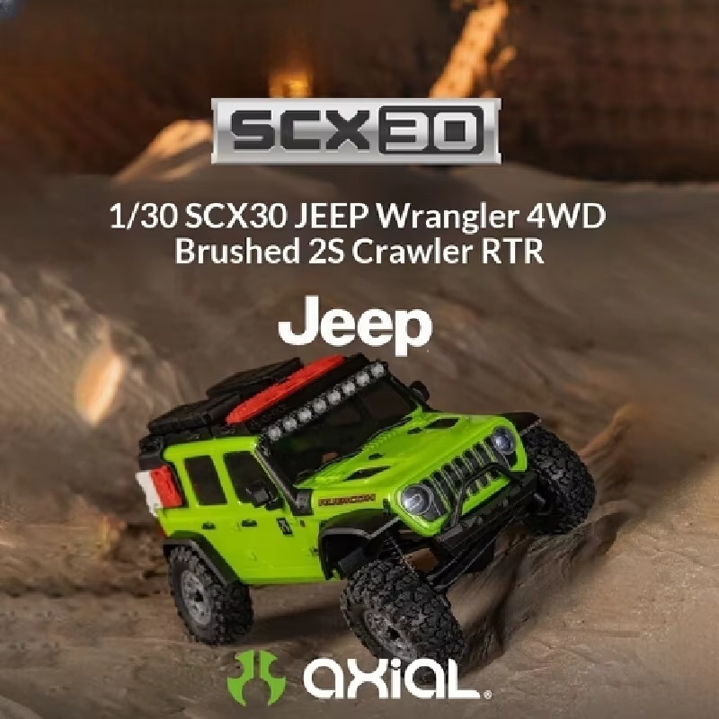 AXIAL 1/30 SCX30 Jeep Wrangler - Rc Jeep Hobby incelemesi ve fiyatı