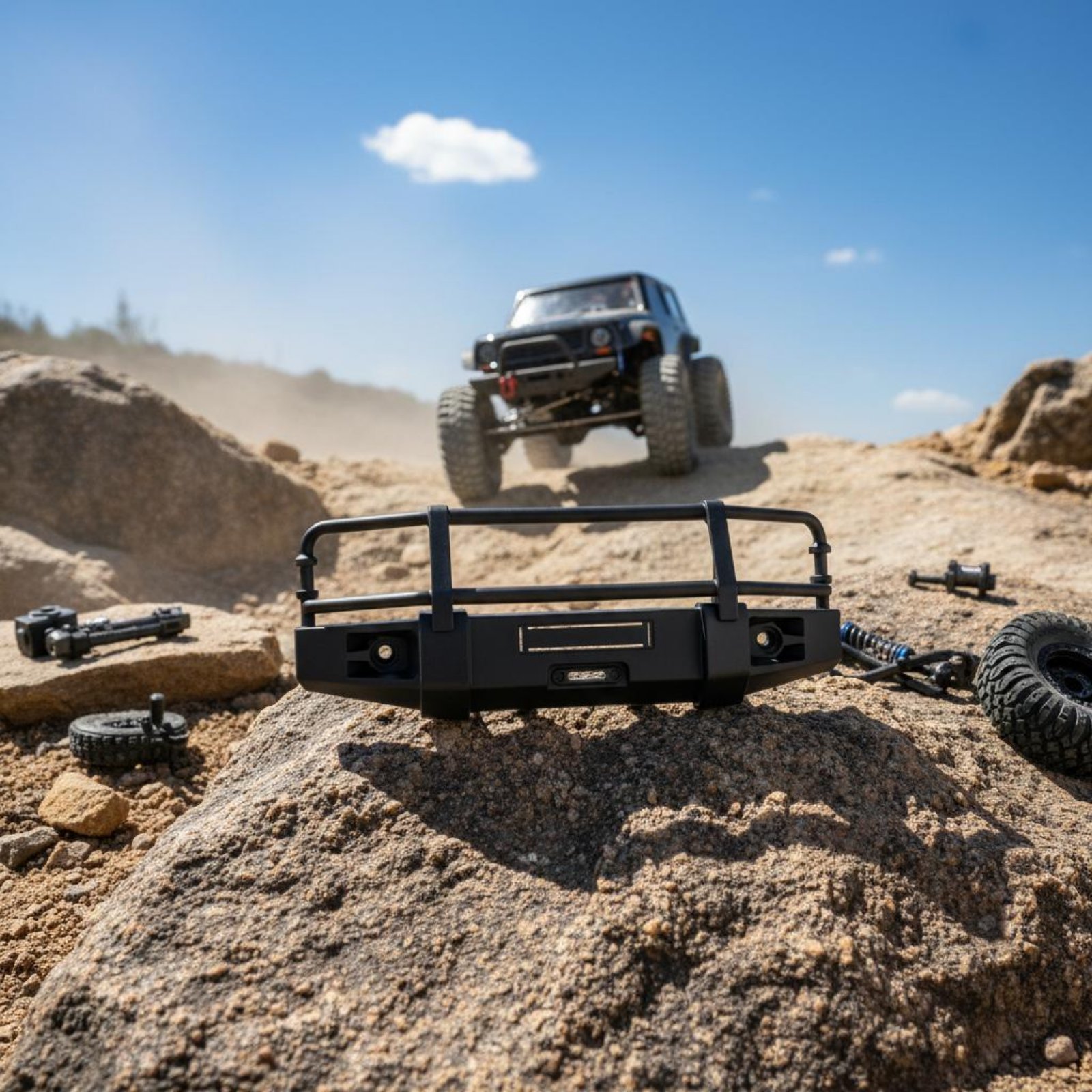 RC Paletli Araç Ön Tampon Şok  - Rc Hobby Motors incelemesi ve fiyatı