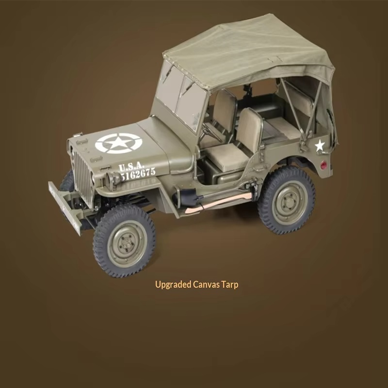 6 Ölçekli RC Willys Jeep 4WD A - Rc Jeep Hobby incelemesi ve fiyatı