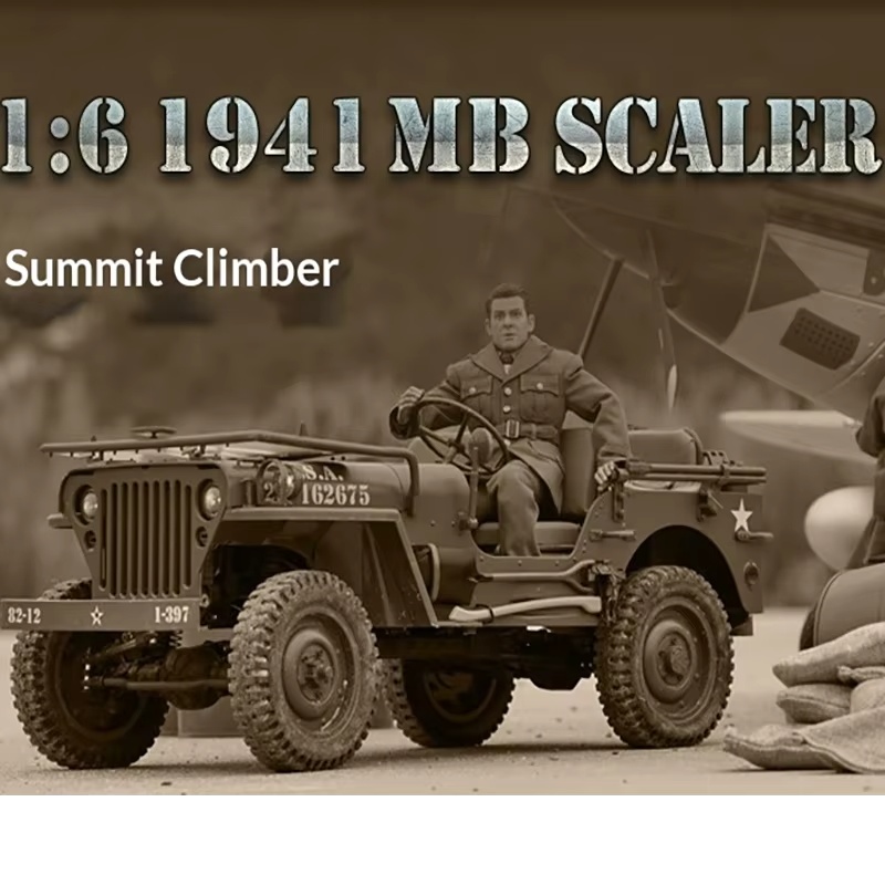 6 Ölçekli RC Willys Jeep 4WD A - Rc Jeep Hobby incelemesi ve fiyatı