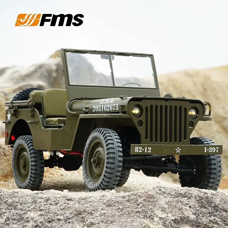 6 Ölçekli RC Willys Jeep 4WD A - Rc Jeep Hobby incelemesi ve fiyatı