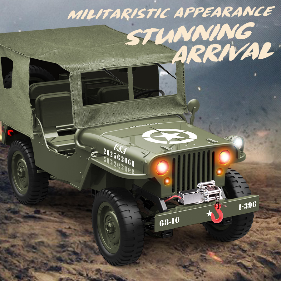 JJRC C8815 1:10 Willis Jeep RC - Rc Jeep Hobby incelemesi ve fiyatı