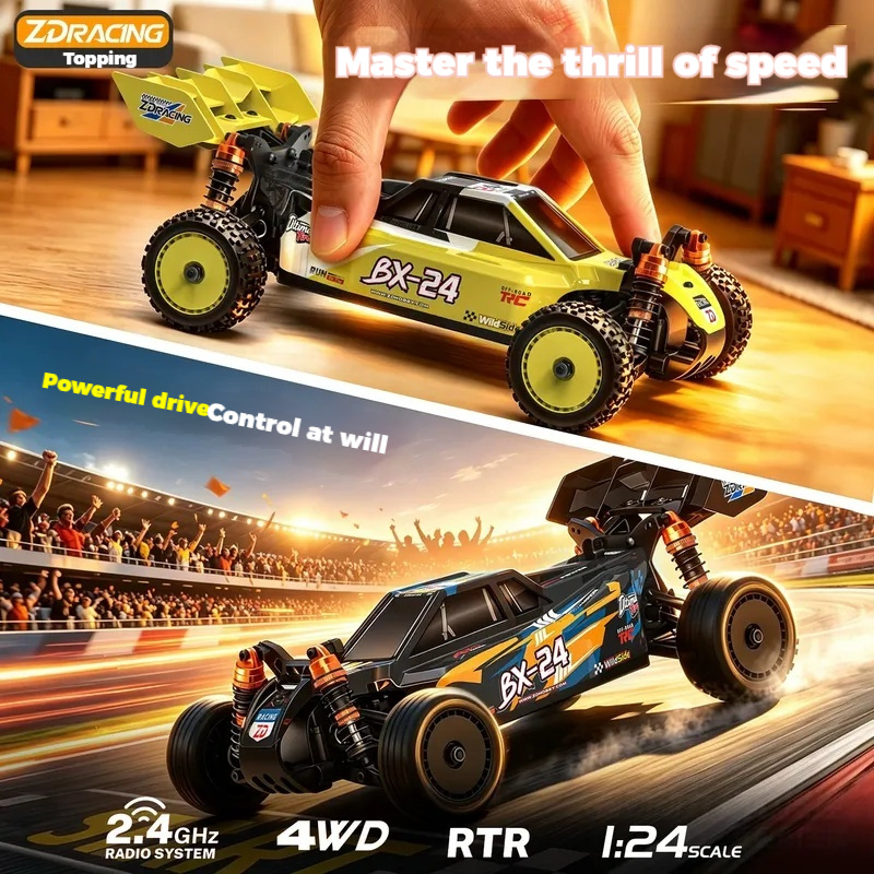 Zd Racing 1/24 Bx 24 4wd Fırça - Rc Hobby World incelemesi ve fiyatı