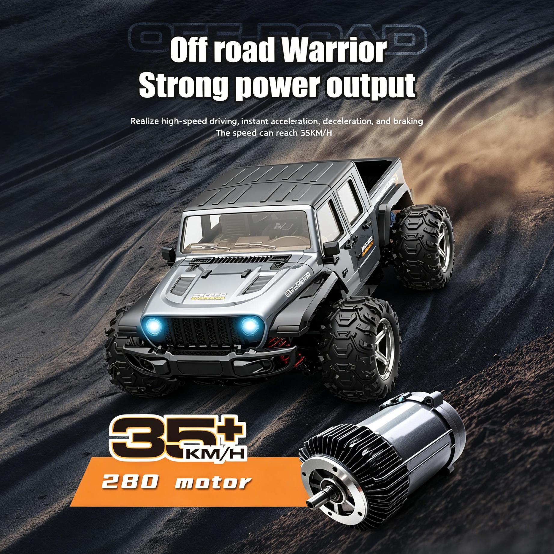 1:20 4WD RC Jeep Araba Canavar - Rc Jeep Hobby incelemesi ve fiyatı