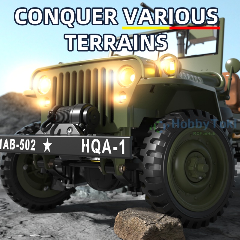 1/14 ABD 2.4G 4WD RC Jeep Arab - Rc Jeep Hobby incelemesi ve fiyatı
