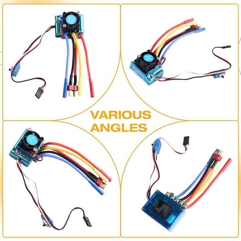 MACH-60A Fırçasız ESC Hız Kont - Rc Hobby Motors incelemesi ve fiyatı