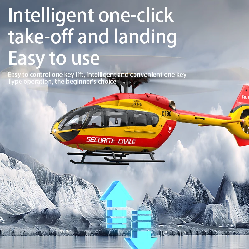 C190 RC Helikopter 2.4G 6 Ekse - Rc Hobby Grade Helicopter incelemesi ve fiyatı