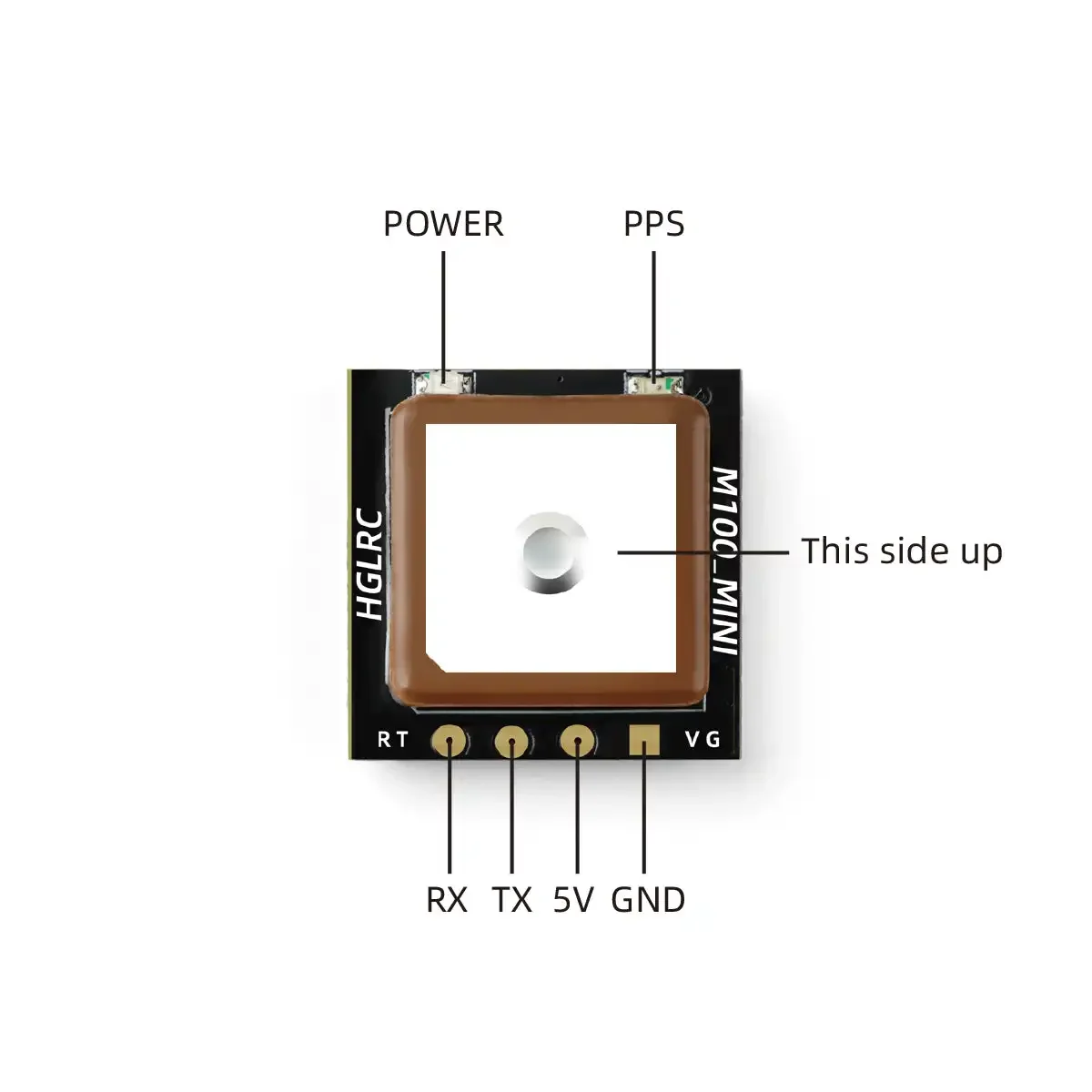 HGLRC M100 MINI GPS Modülü M10 - Rc Hobby Drone incelemesi ve fiyatı