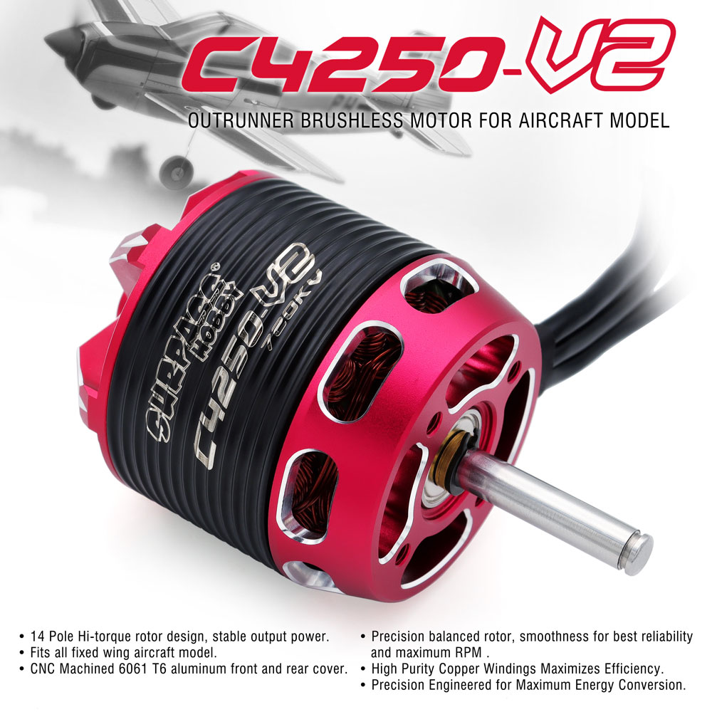 SURPASS HOBBY C4240 750KV/850K - Rc Hobby Motors incelemesi ve fiyatı