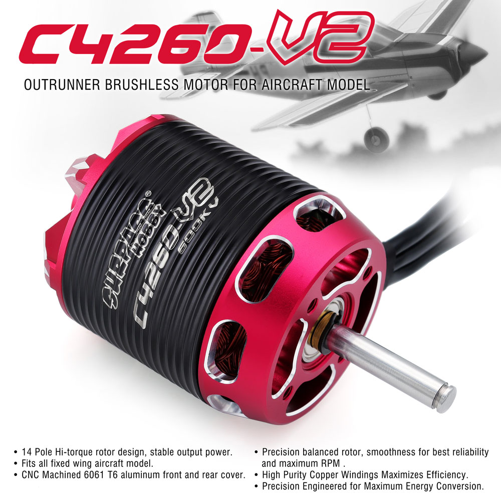 SURPASS HOBBY C4240 750KV/850K - Rc Hobby Motors incelemesi ve fiyatı