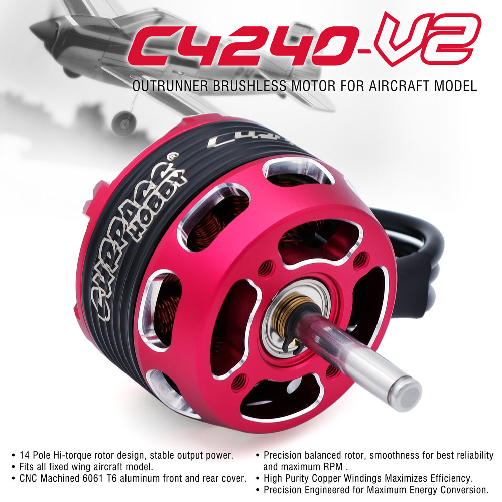 SURPASS HOBBY C4240 750KV/850K - Rc Hobby Motors incelemesi ve fiyatı