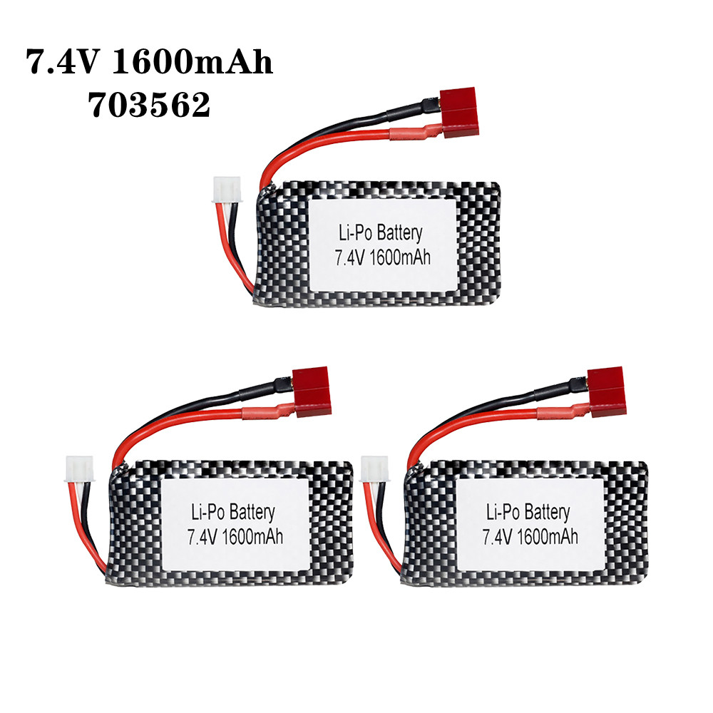 1/2/3 adet/grup 7.4v 1600mah 7 - Rc Hobby Helicopter incelemesi ve fiyatı